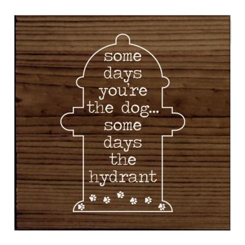 Some Days You're The Dog Sign - More Colors Available