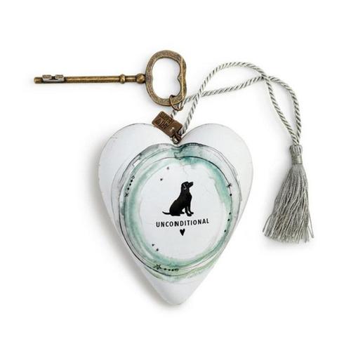 Unconditional Love Art Heart -Disc