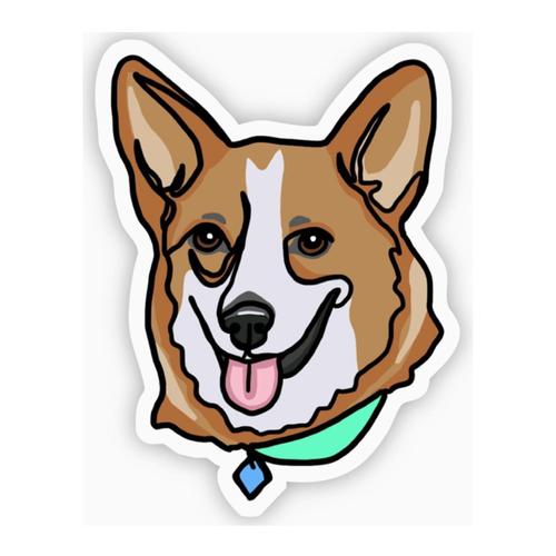 Corgi Sticker