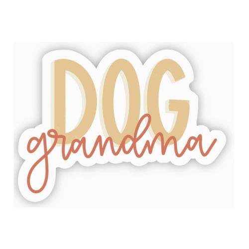 Dog Grandma Sticker