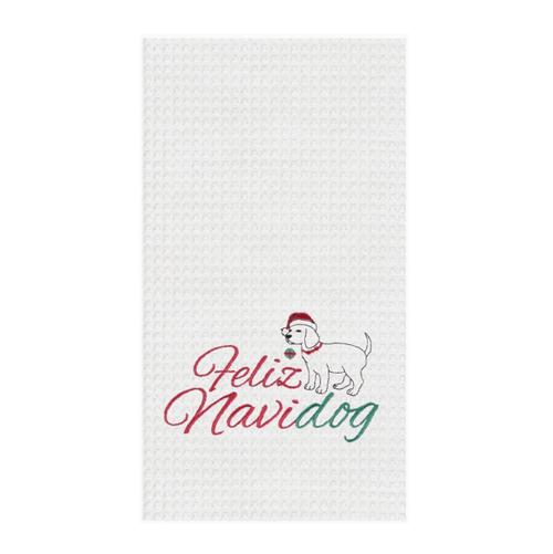 Feliz Navidog Holiday Towel