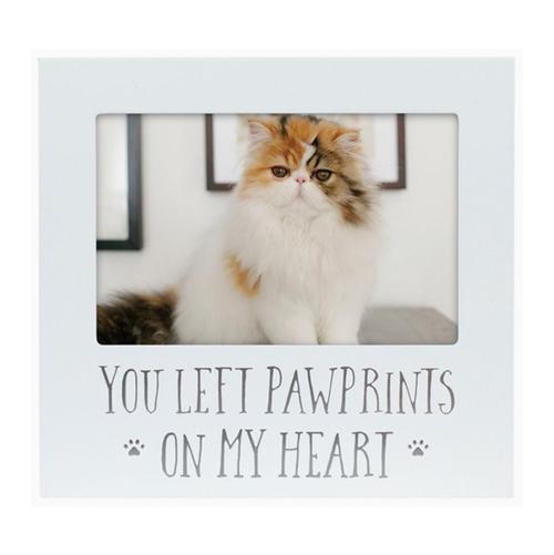 You Left Paw Prints Frame