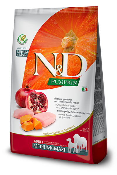 Farmina N&D Chicken, Pumpkin, Pomegranate Adult
