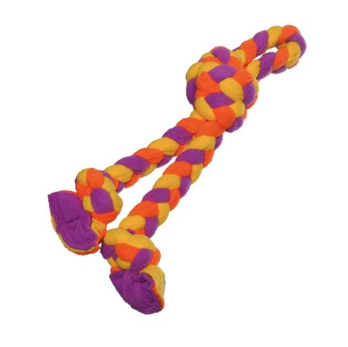 Tall Tails Braided Fleece Tug 15"