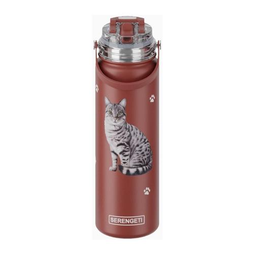 E&S Tabby Silver 24oz Bottle