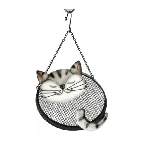 Metal Mesh Cat Bird Feeder