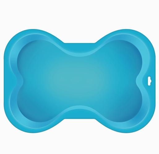 Silicone Pan Blue - Puppy Cakes