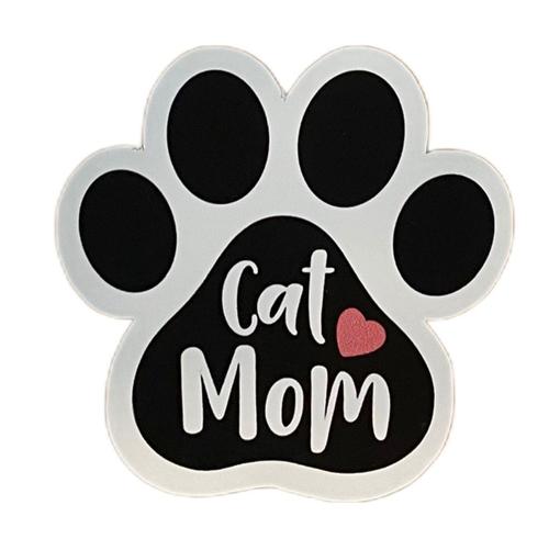 Cat Mom Paw Sticker