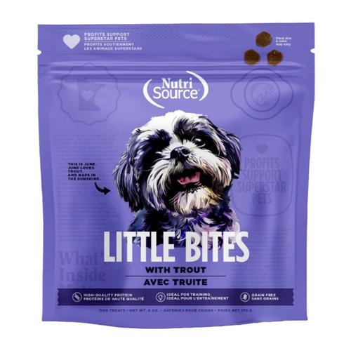 NutriSource Little Bites Trout Grain-Free 6oz