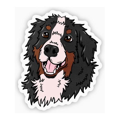 Bernese Mtn Dog Sticker