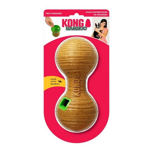 Kong Bamboo Feeder Dumbbell 8"