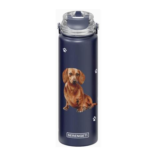 E&S Dachshund Red 24oz Bottle