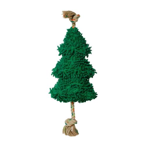 Tall Tails Holiday Rope Tree Tug 17"