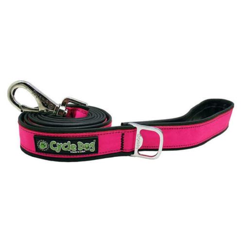 Cycle Dog MAX Reflective Pink 6' Leash - USA Made