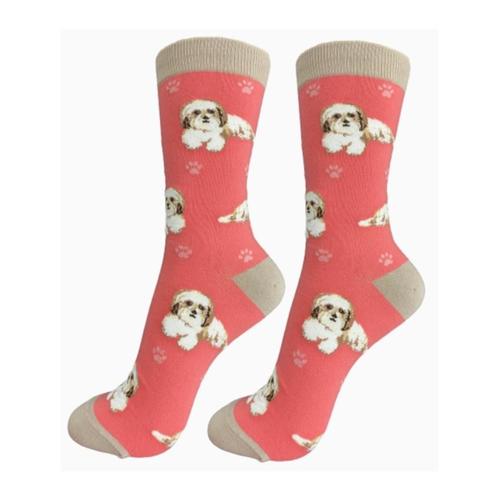 E&S Shih Tzu, T/W FB Socks