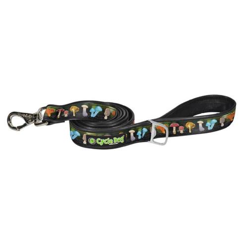 Cycle Dog Mushrooms 6' Leash - USA Made