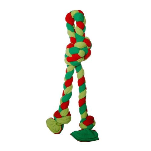 Tall Tails Holiday Fleece Tug 16"