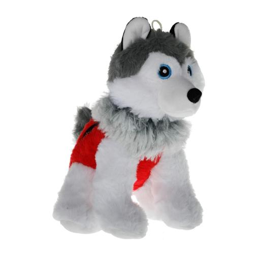 Tall Tails Holiday Husky 10"