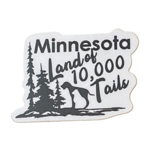 "10,000 Tails" Sticker