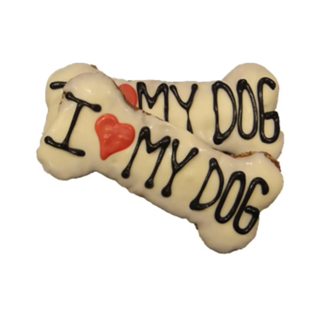 6" Bakery Cookie I Love My Dog