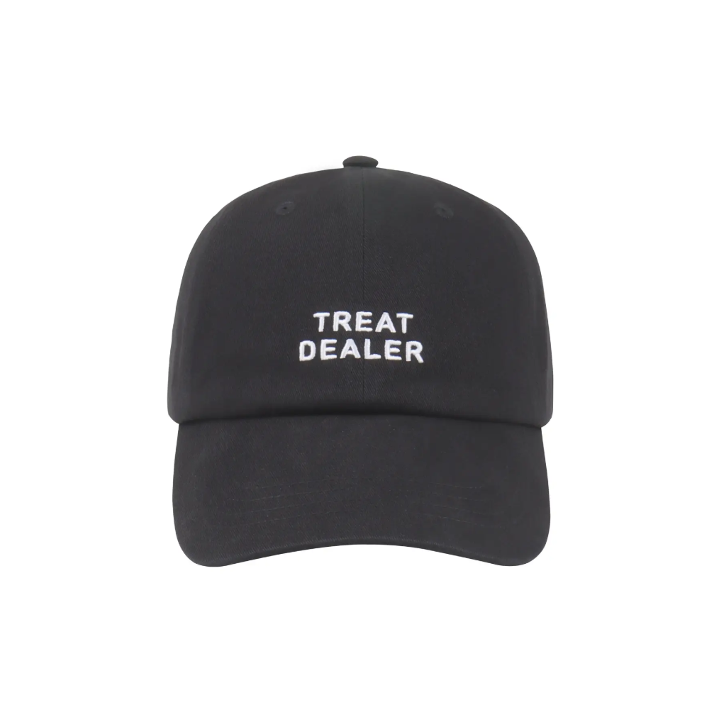 Treat Dealer Hat - Black w/White