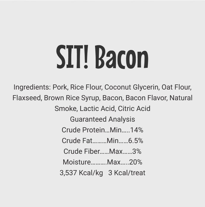 Etta Says Sit Training Pork/Bacon 6oz