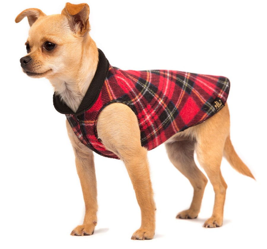 Goldpaw Duluth Double Fleece Red Tartan/Black