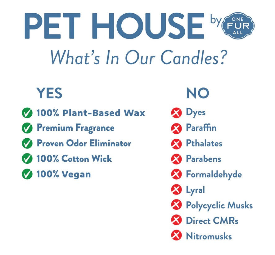 Pet House Candle Lilac Garden L