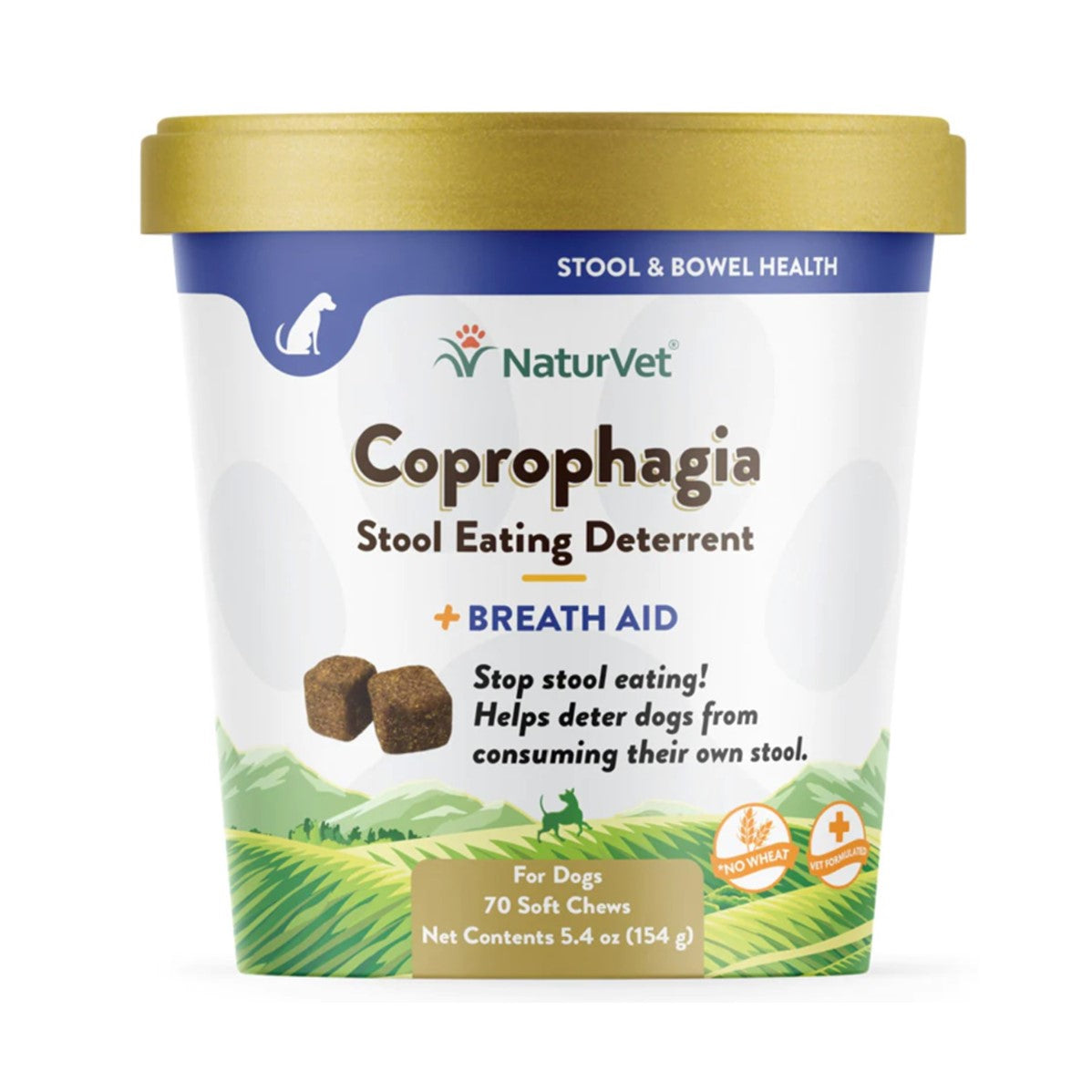 NaturVet Coprohagia+Breath 70ct