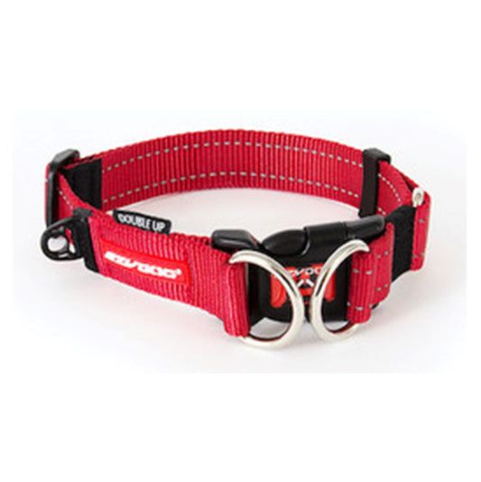 EzyDog Double Up Collar Red
