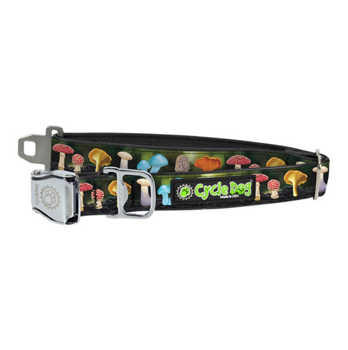 Cycle Dog Mushrooms Collar - USA Made