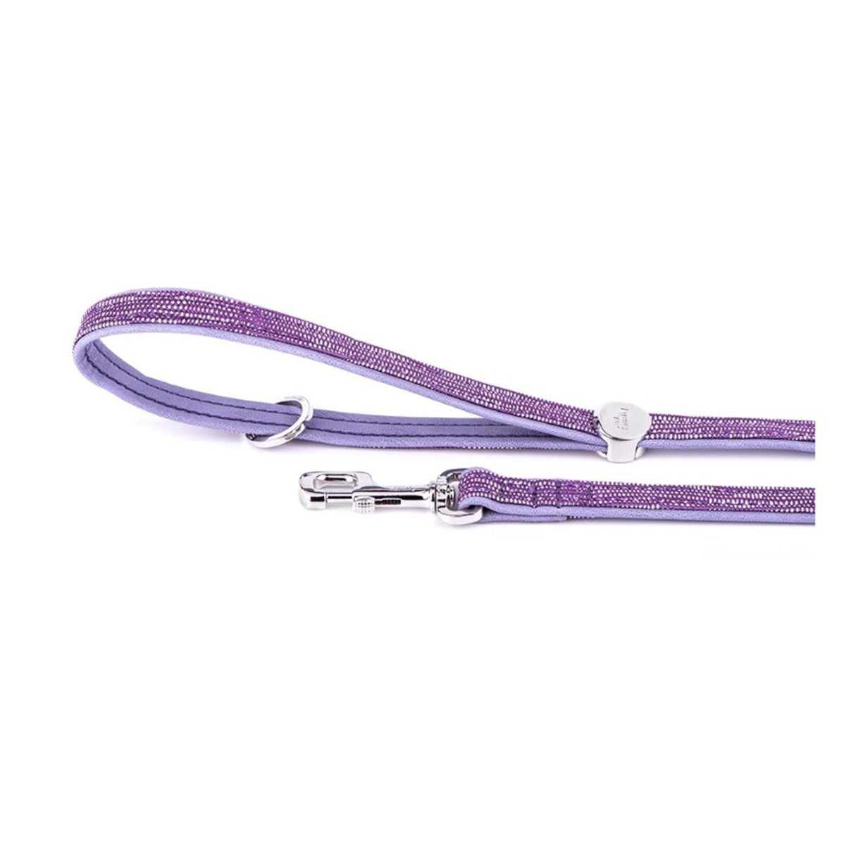 MyFamily Saint-Tropez 4' Faux Leather Leash Lilac