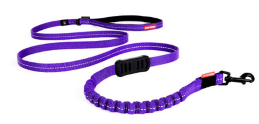 EzyDog Zero Shock 72" Leash Lite - Several Colors Available