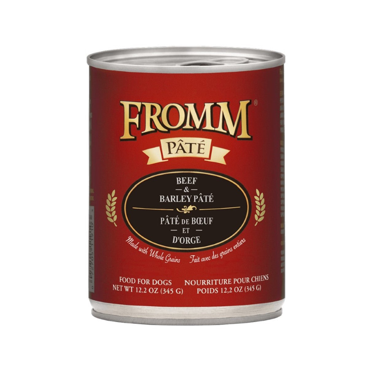 Fromm Beef/Barley Can 12.2oz