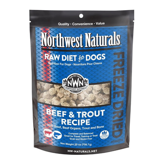 Northwest Naturals Beef/Trout Freeze-Dried