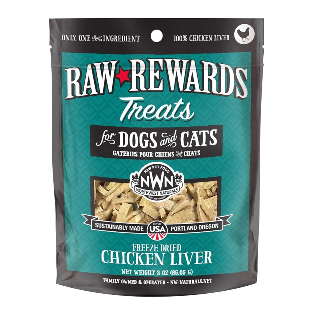 Northwest Naturals Chicken Liver 3oz