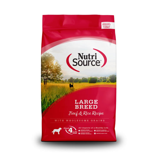 NutriSource Beef & Rice Large Breed Adult