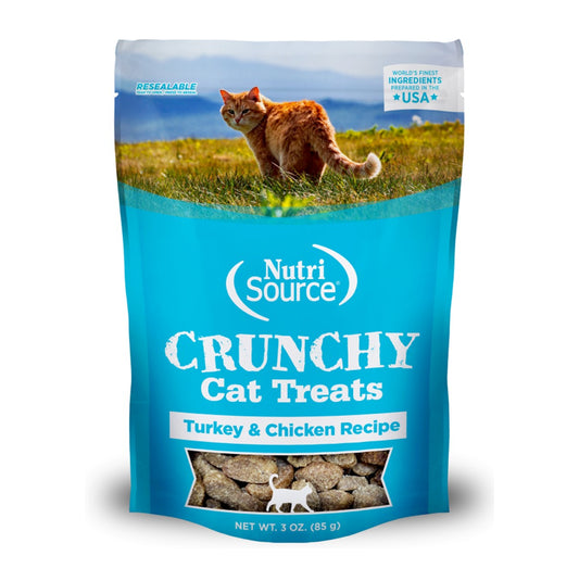 NutriSource Cat Treats Turk/Chkn 3oz -Disc.