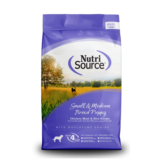 NutriSource Chicken & Rice Sm/Med Breed Puppy