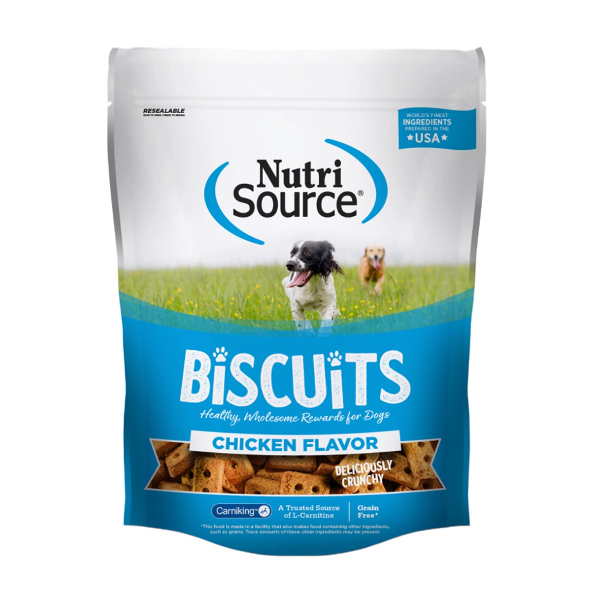 NutriSource Chicken GF Biscuits 14oz