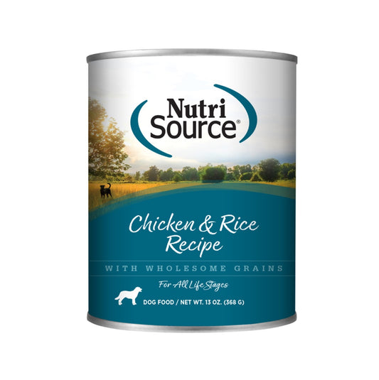 NutriSource Chicken/Rice Can 13oz