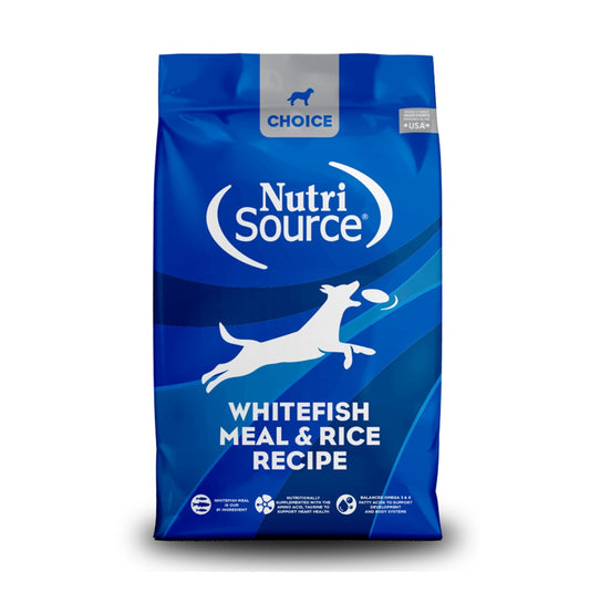 NutriSource Choice Whitefish & Rice