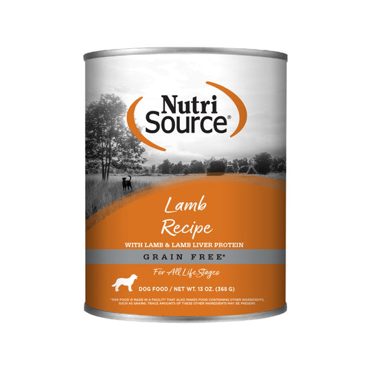 NutriSource Lamb Grain Free Can 13oz