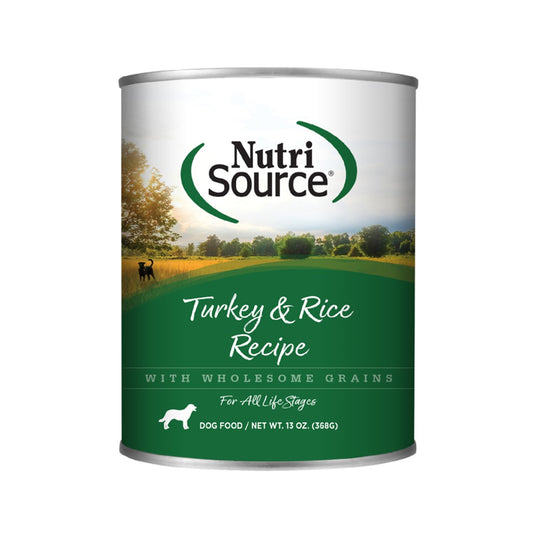 NutriSource Turkey/Rice Can 13oz