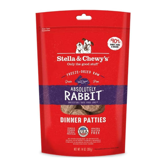 Stella & Chewy's Freeze-Dried Rabbit Patties