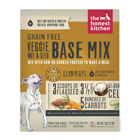 The Honest Kitchen Dehydrated Grain Free Veggie, Nut & Seed Base Mix