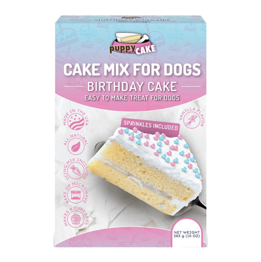 Birthday Cake Mix w/Sprinkles -Puppy Cake