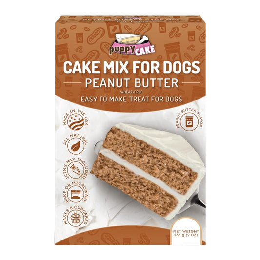 Wheat-Free Peanut Butter Cake Mix -Puppy Cake