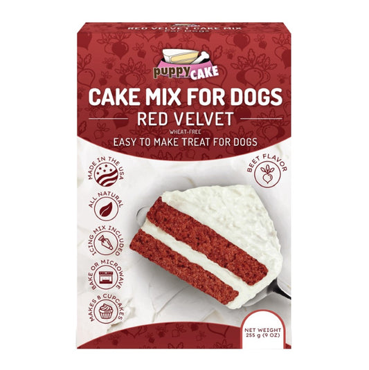 Wheat-Free Red Velvet Cake Mix -Puppy Cake