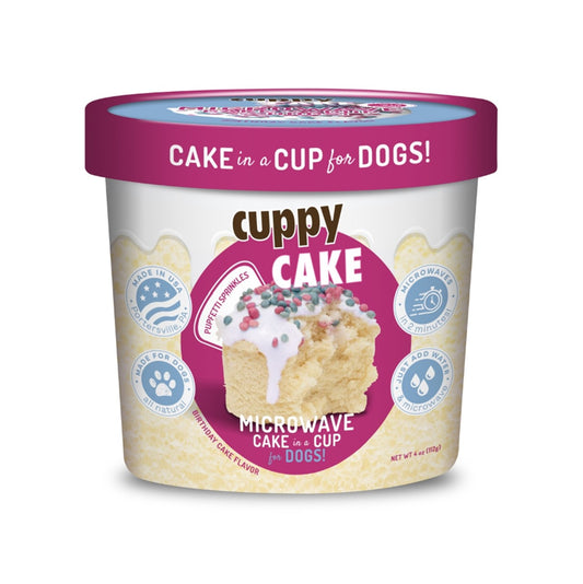 Cuppy Cake Birthday w/Sprinkles -Puppy Cakes